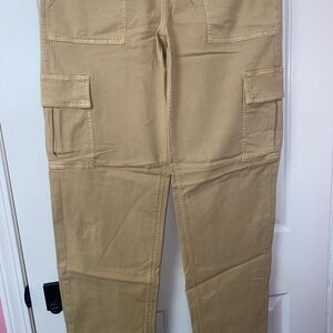 Women's Tan Cargo Pants
